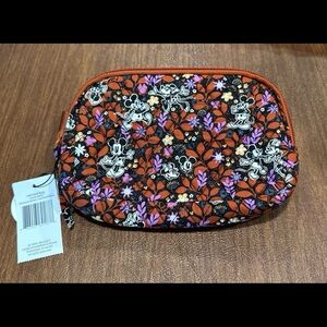 Vera Bradley Disney Mickey & Minnie's Vine Flirty Floral Black mini belt bag